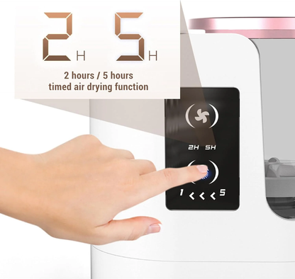 Clean and dryer Makeup Brushes in One Step