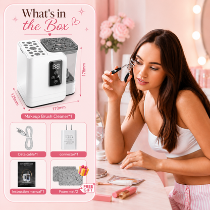 Ultimate 5-in-1 Makeup Brush Cleaner & Dryer