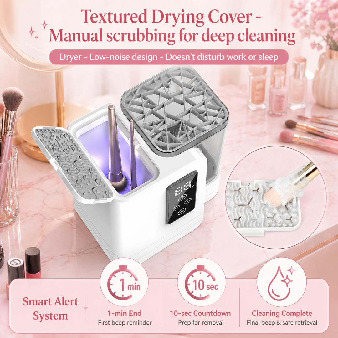Ultimate 5-in-1 Makeup Brush Cleaner & Dryer